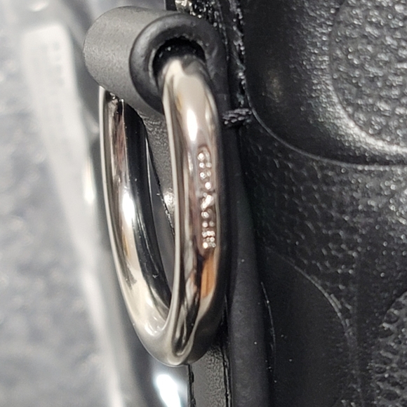 NWT COACH RARE SIGNATURE LEATHER DESIGNER BUSINESS BAG laptop computer Atache - Picture 9 of 14